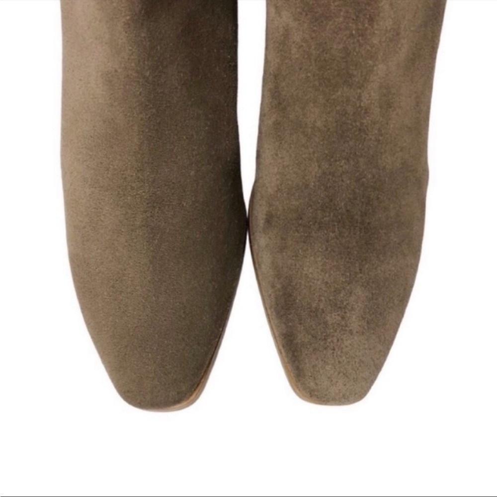 Aquatalia Faria Suede Leather Weatherproof Booties Sz 11 — image 5 of 8